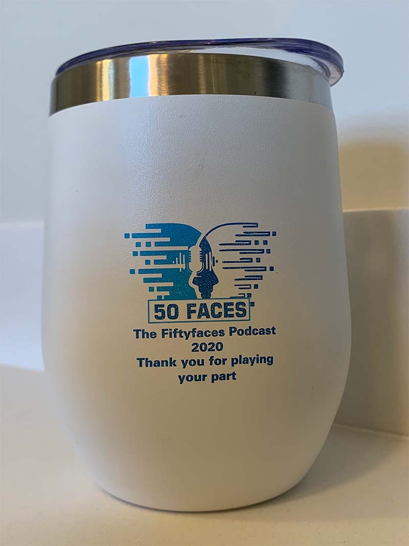 50 Faces Mug 50 Faces Mug